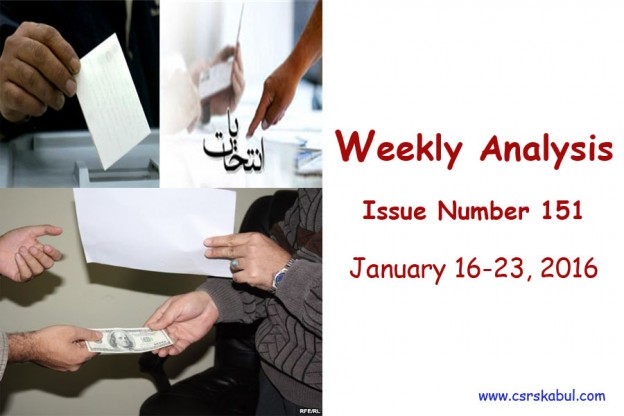 Weekly Analysis – Issue Number 151 (January 16-23, 2016)