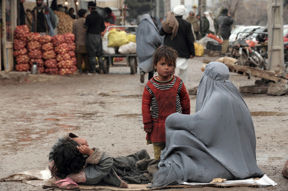 Increasing poverty in Afghanistan