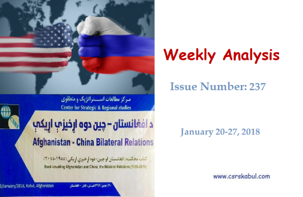 Weekly Analysis – Issue Number 237 (January 20-27, 2018)