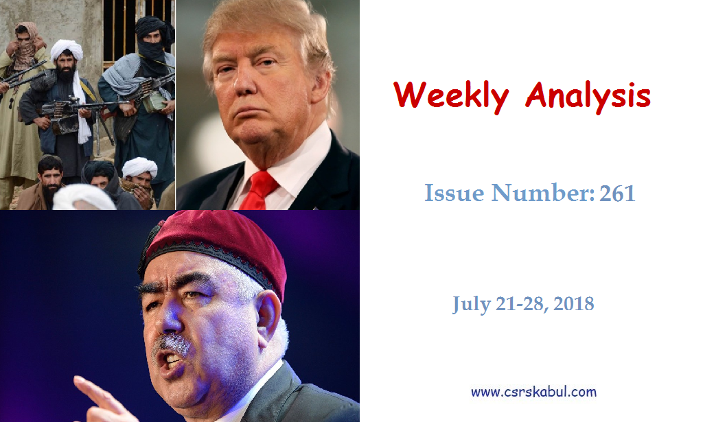 Weekly Analysis – Issue Number 261 (July 21-28‌‌, 2018)