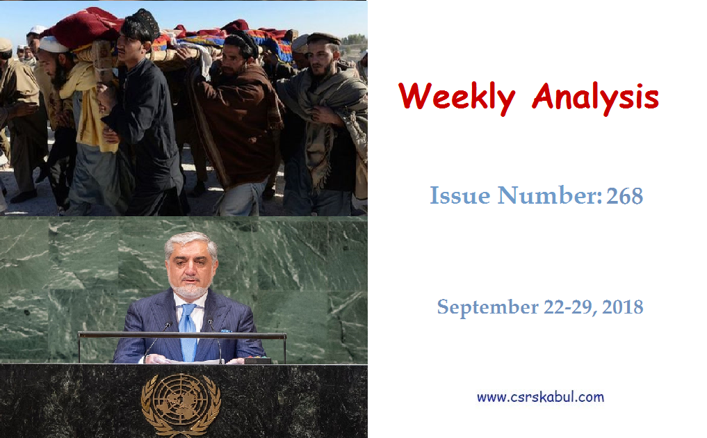 Weekly Analysis – Issue Number 268 (September 22-29, 2018)