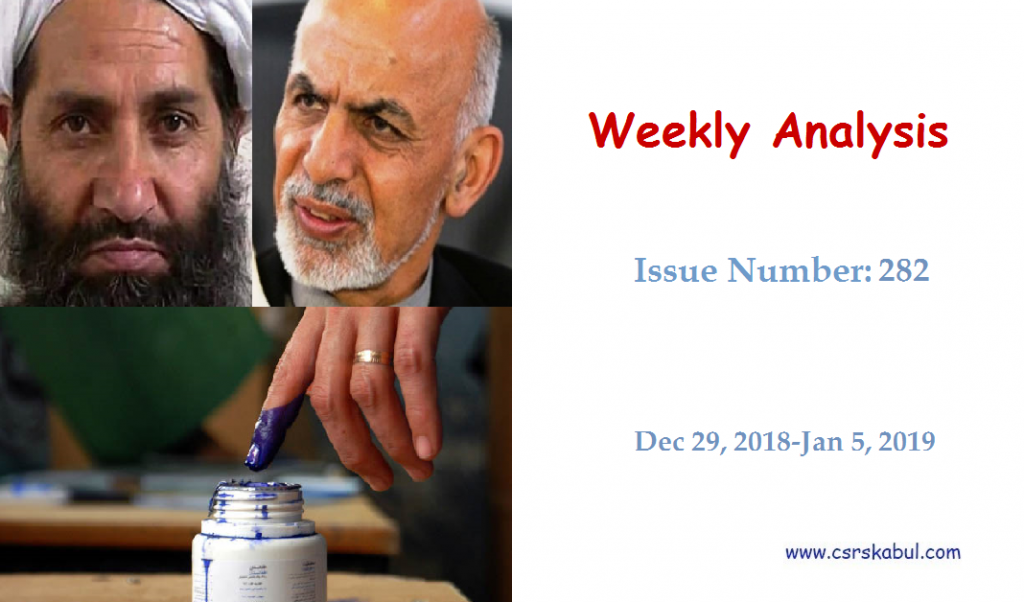 Weekly Analysis – Issue Number 282 (Dec 29, 2018-Jan 5, 2019)