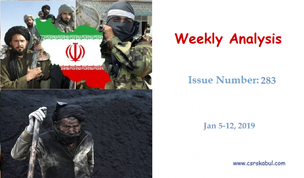 Weekly Analysis – Issue Number 283 (Jan 5-12, 2019)