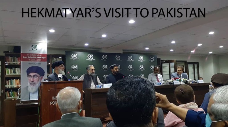 HEKMATYAR’S VISIT TO PAKISTAN