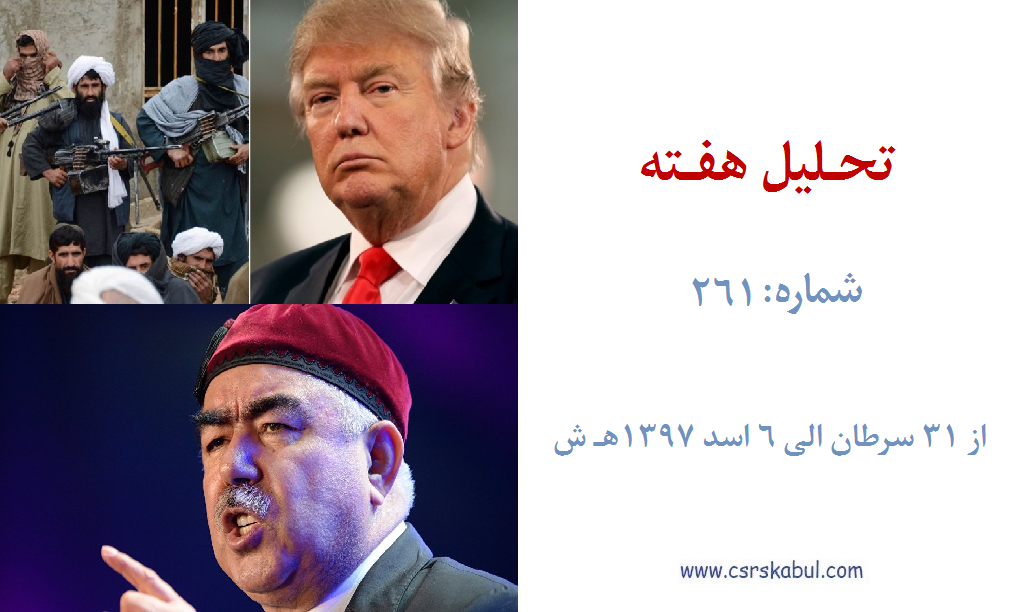 تحليل هفته – شماره: ۲۶۱ (از ۳۰ سرطان الی ۶ اسد ۱۳۹۷ هـ ش)